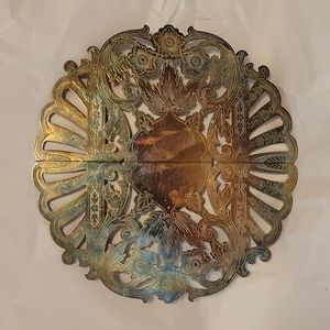 1920 Wallace Silver Plate Trivet